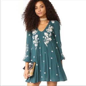 Free People Blue Sweet Tennessee Dress